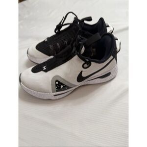 Nike PG 4 Oreo White Black Basketball Sneakers Shoes Size 7
